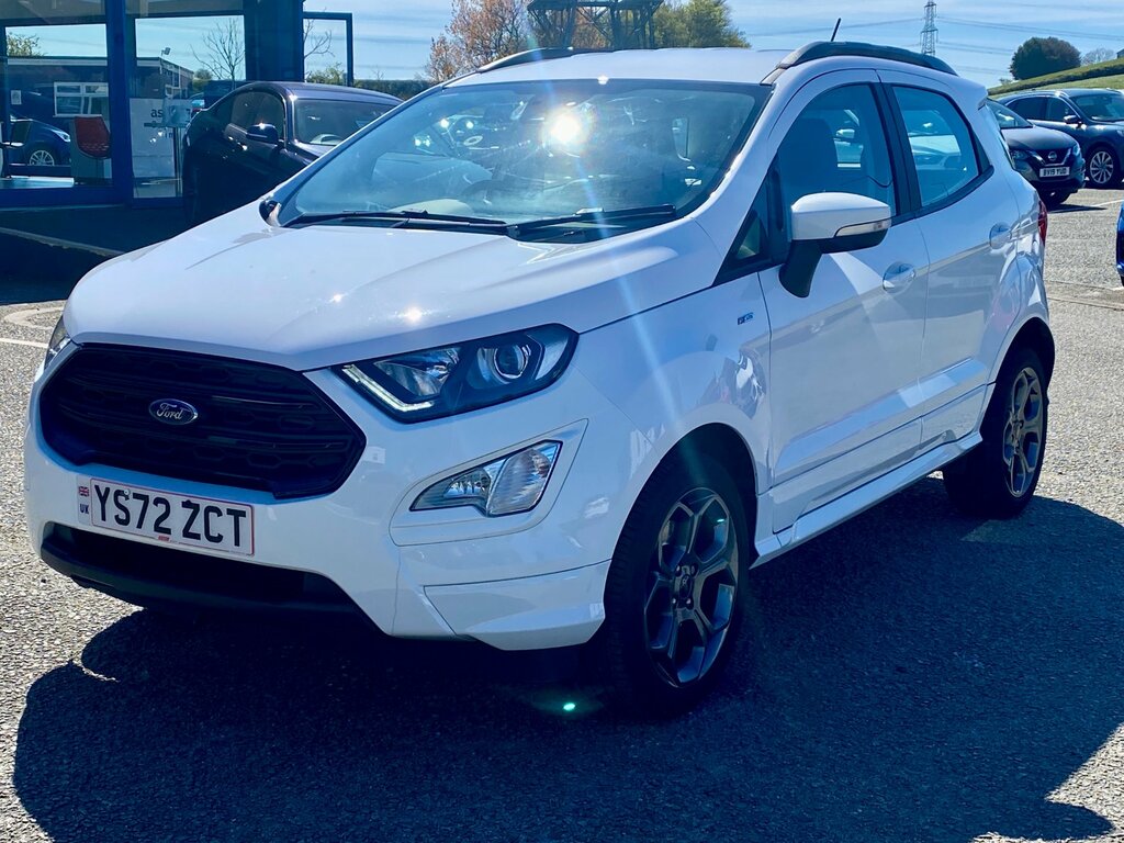 Ford Ecosport 1.0T Ecoboost Gpf St-line Suv Eu YS72ZCT White #3