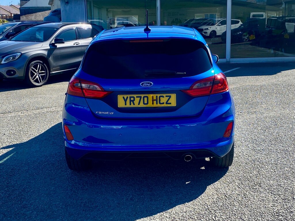 Ford Fiesta 1.0T Ecoboost St-line Edition Hatchback YR70HCZ Blue #6