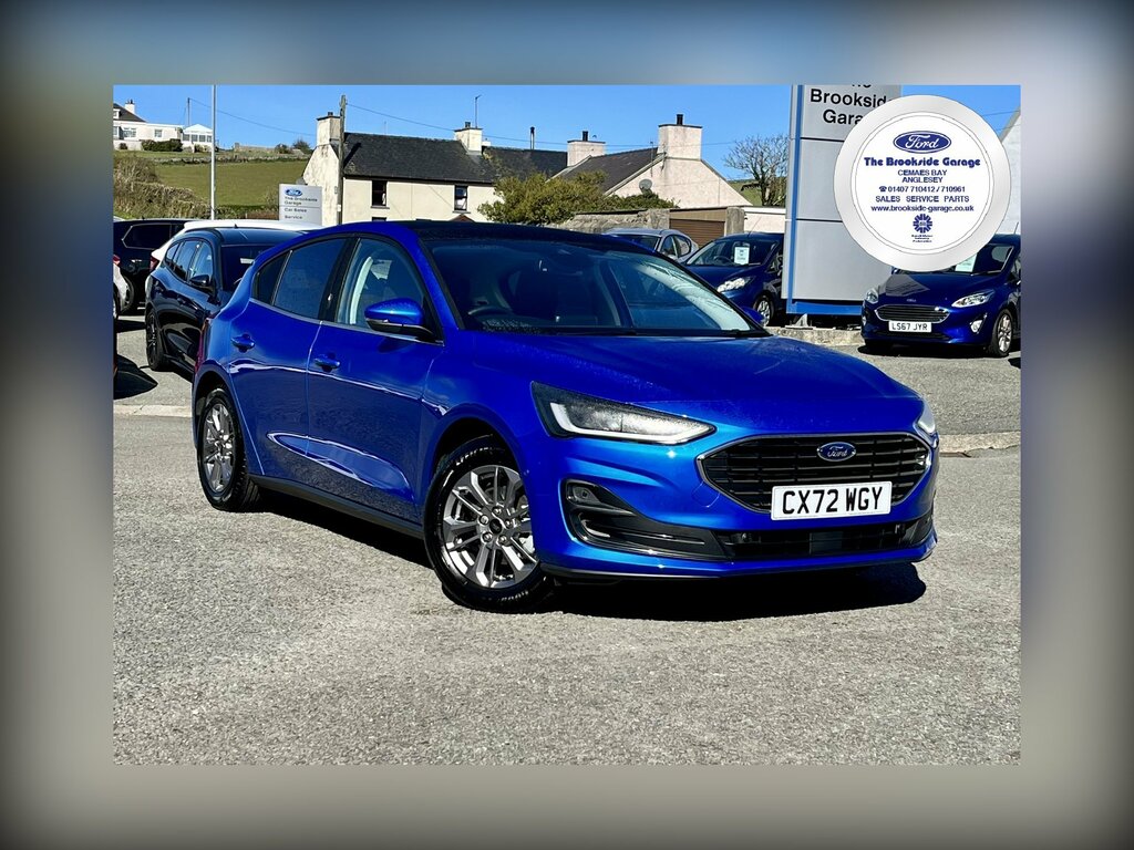 Ford Focus 1.0 Ecoboost Hybrid Mhev 155 Titanium Style Blue