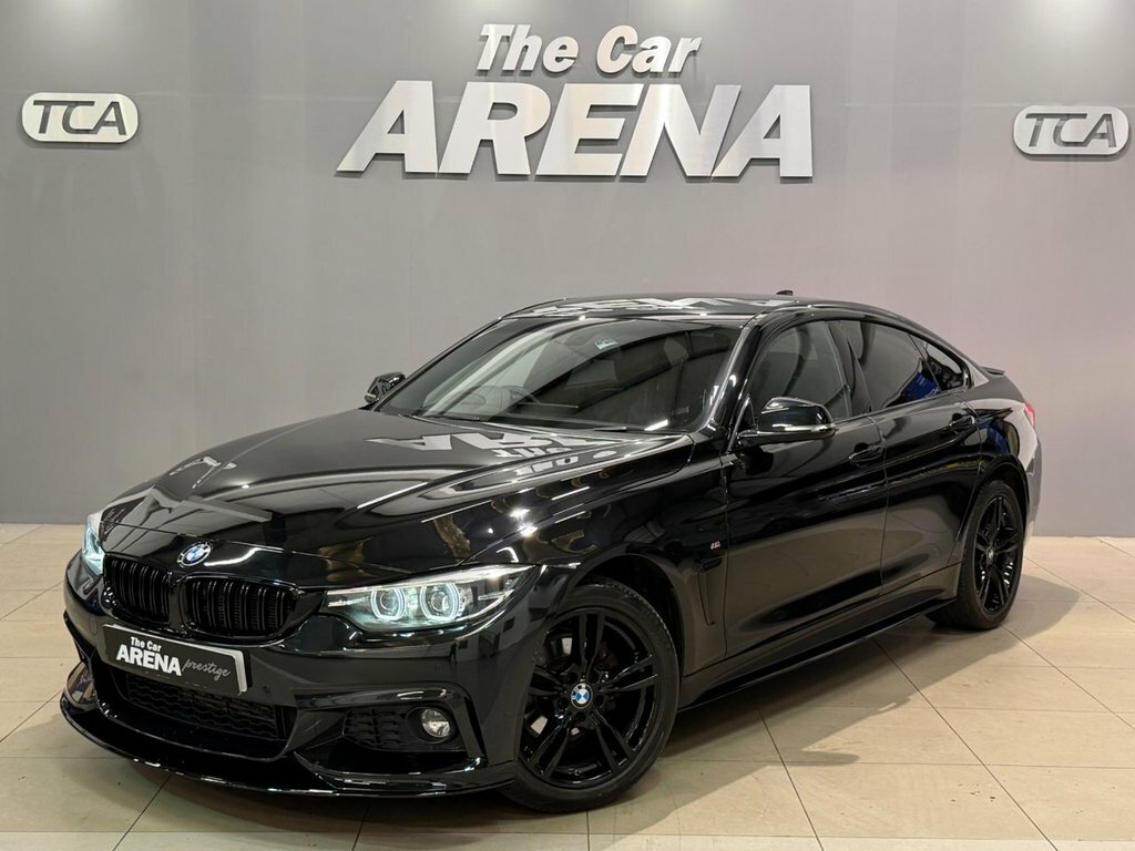 BMW 4 Series Gran Coupe 2L M Sport YG69NGE Black #6
