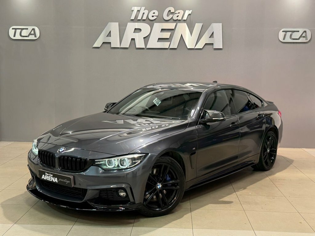 BMW 4 Series Gran Coupe 3L M Sport WA67TZK Grey #2