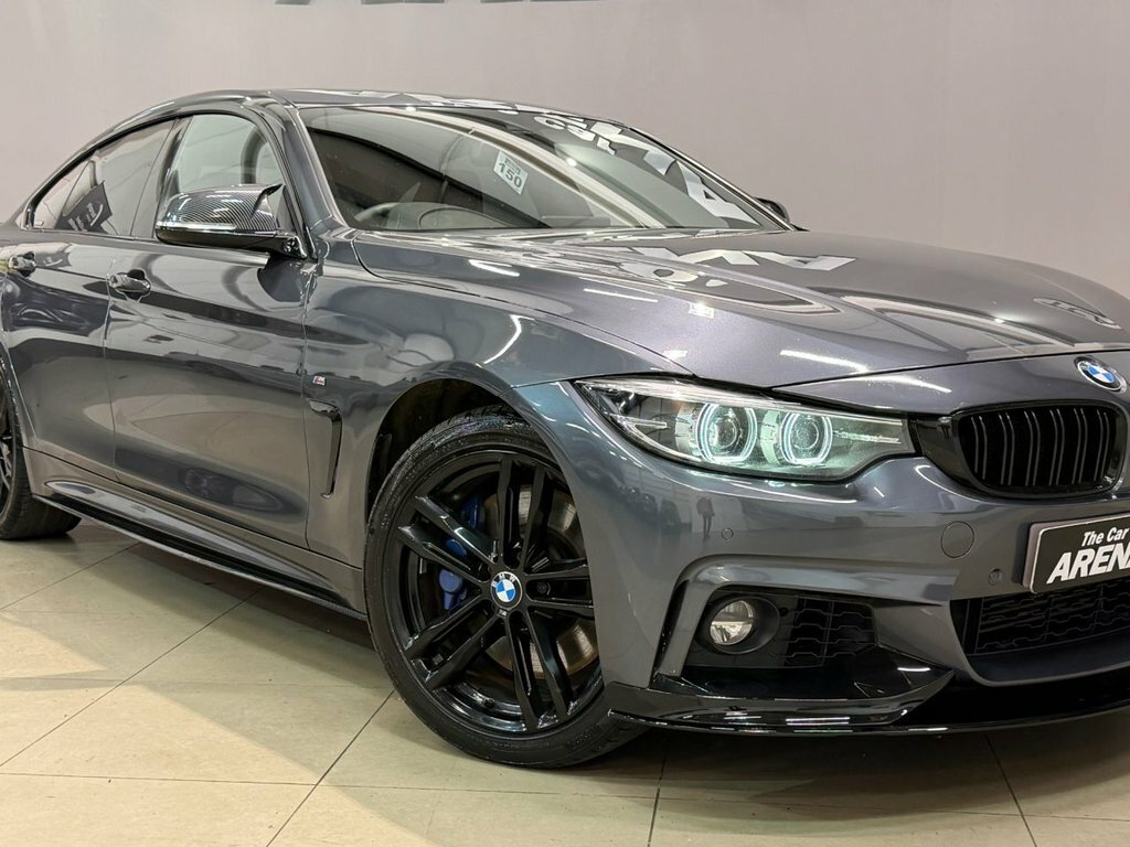 BMW 4 Series Gran Coupe 3L M Sport WA67TZK Grey #3