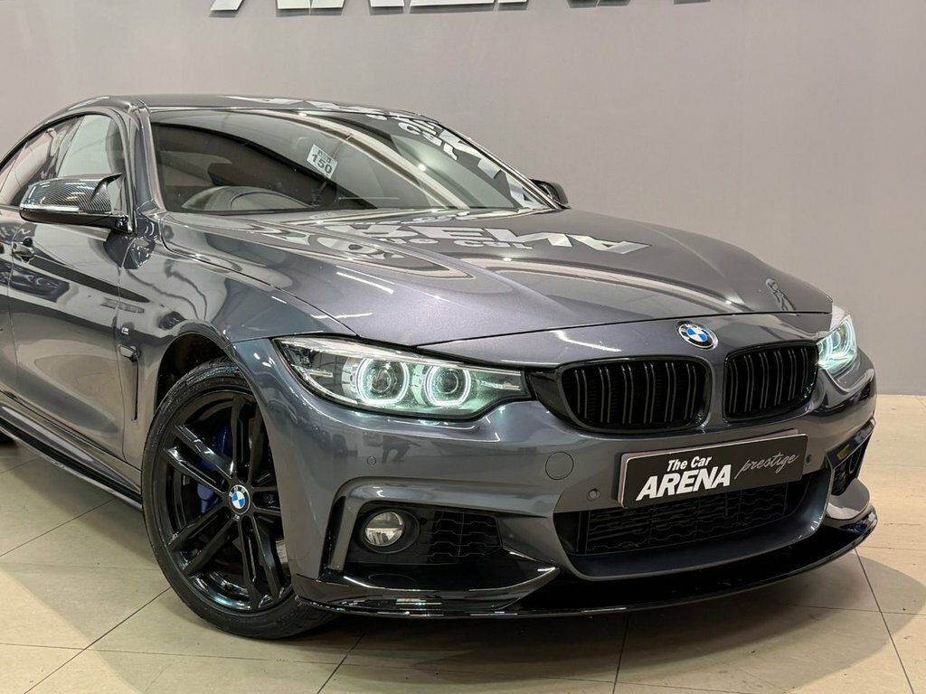 BMW 4 Series Gran Coupe 3L M Sport WA67TZK Grey #4