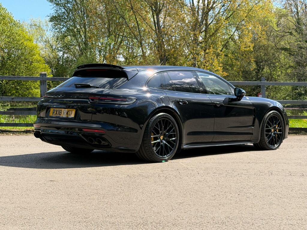 Porsche Panamera 4.0 V8 E-hybrid 14Kwh Turbo S Sport Turismo Pdk 4W Black #5