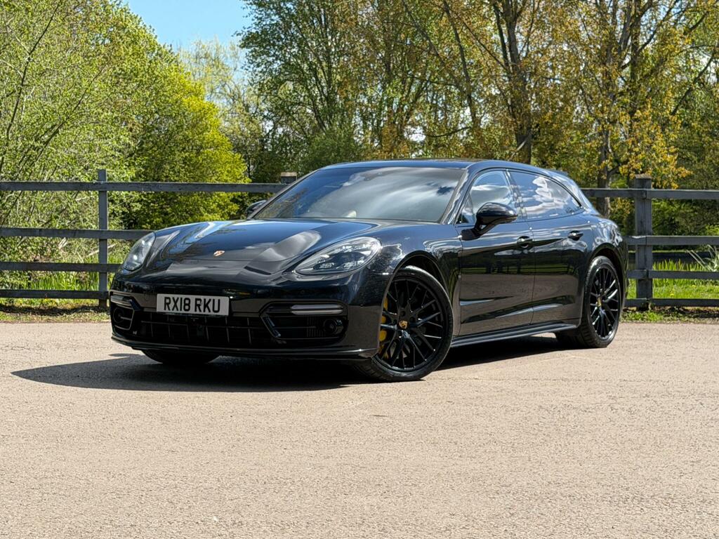 Porsche Panamera 4.0 V8 E-hybrid 14Kwh Turbo S Sport Turismo Pdk 4W Black #3