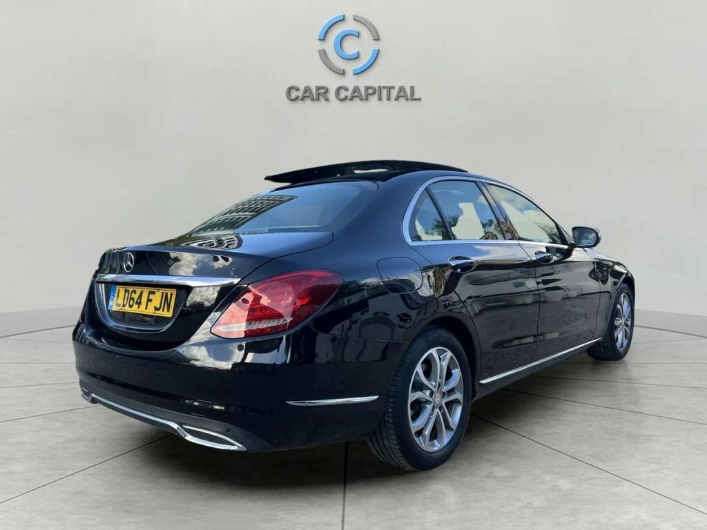 Mercedes-Benz C Class Saloon LD64FJN Black #5