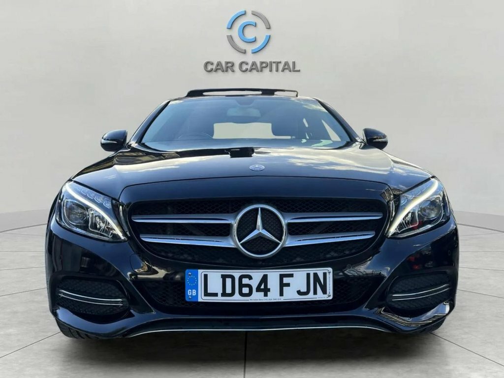 Mercedes-Benz C Class Saloon LD64FJN Black #2