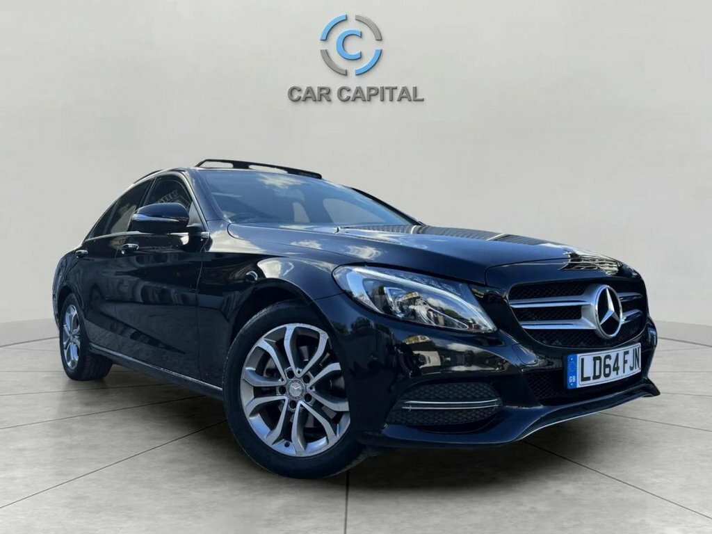 Mercedes-Benz C Class Saloon LD64FJN Black #3