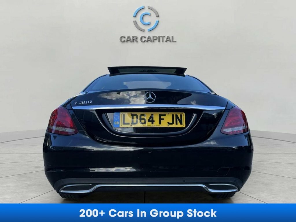 Mercedes-Benz C Class Saloon LD64FJN Black #6