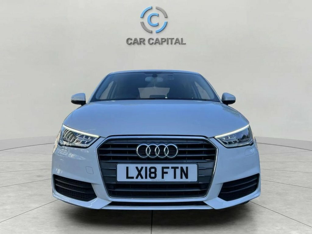 Audi A1 Hatchback LX18FTN White #2