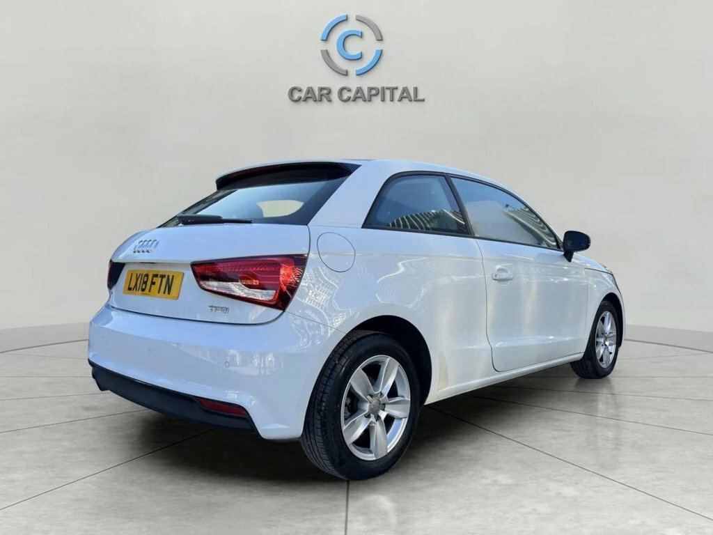 Audi A1 Hatchback LX18FTN White #5