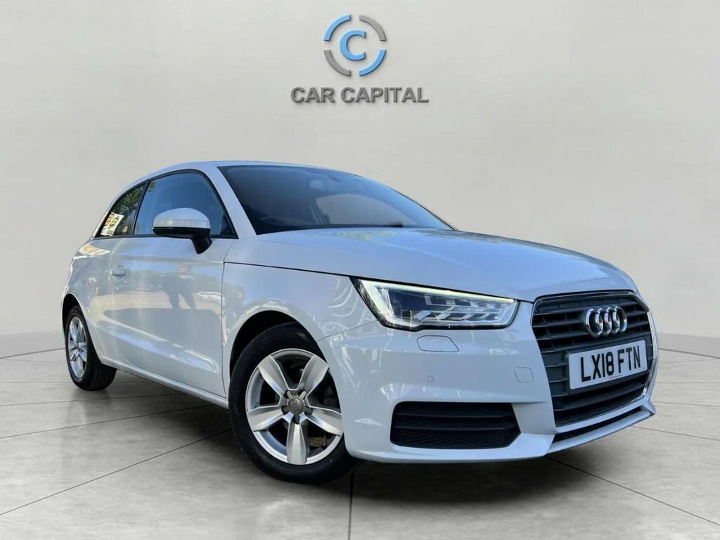 Audi A1 Hatchback LX18FTN White #3
