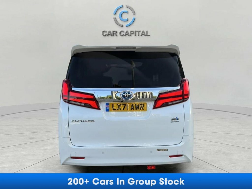 Toyota Alphard Mpv LX71AWR White #6