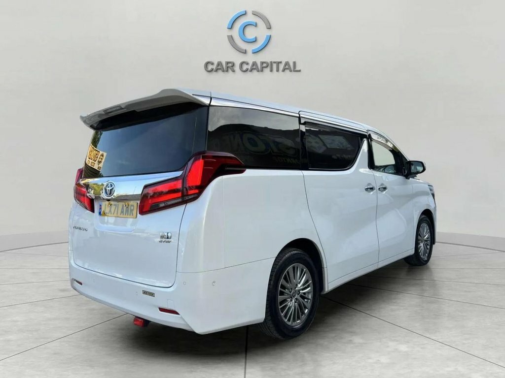 Toyota Alphard Mpv LX71AWR White #5