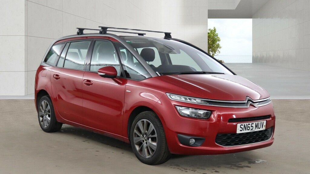 Citroen Grand C4 Picasso 1.6 Bluehdi Vtr Red