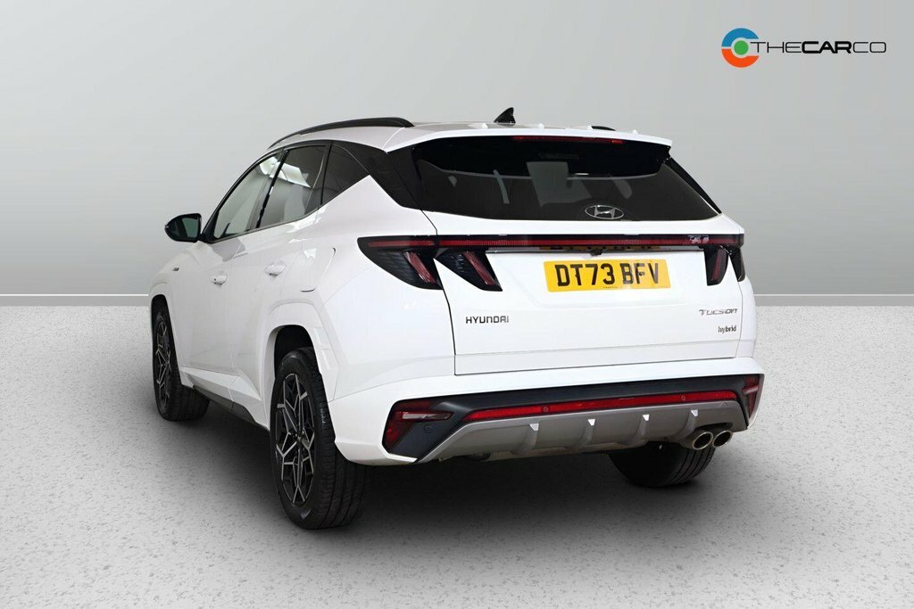 Hyundai Tucson 1.6L N Line DT73BFV White #4