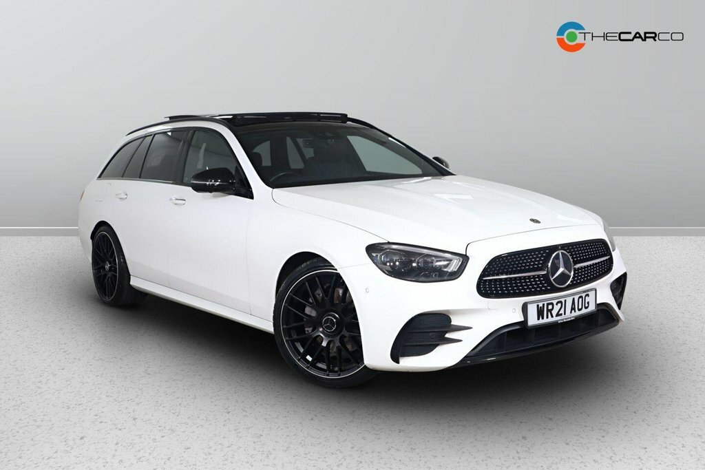 Mercedes-Benz E Class 2L Amg Line Night Edition WR21AOG White