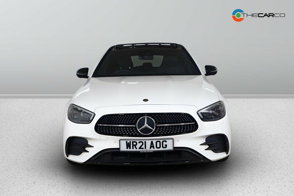Mercedes-Benz E Class 2L Amg Line Night Edition WR21AOG White #2