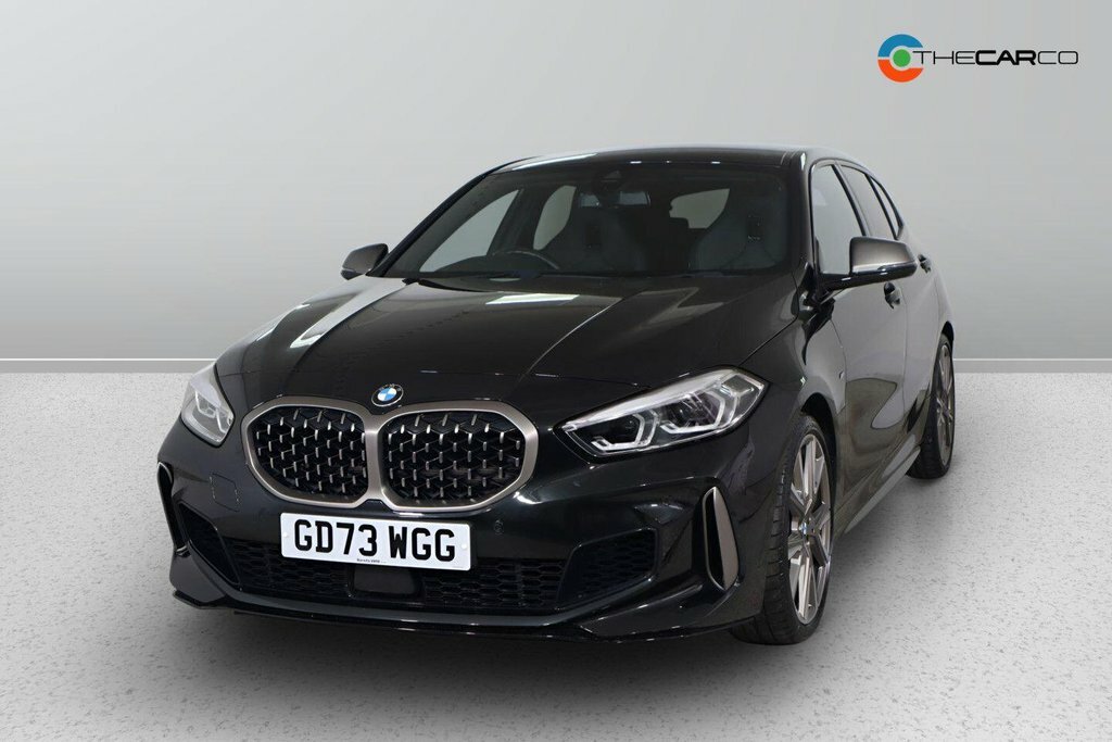 BMW 1 Series Hatchback GD73WGG Black #3