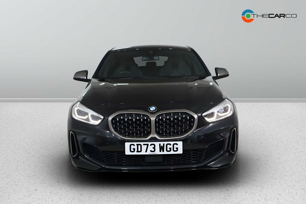 BMW 1 Series Hatchback GD73WGG Black #2