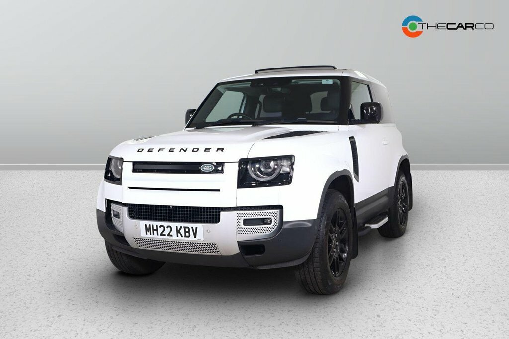 Land Rover Defender 90 3L Hse MH22KBV White #3