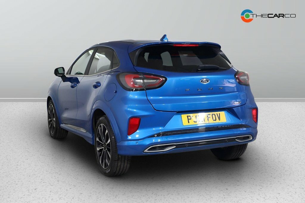 Ford Puma 1L St-line X Vignale PJ21FOV Blue #4