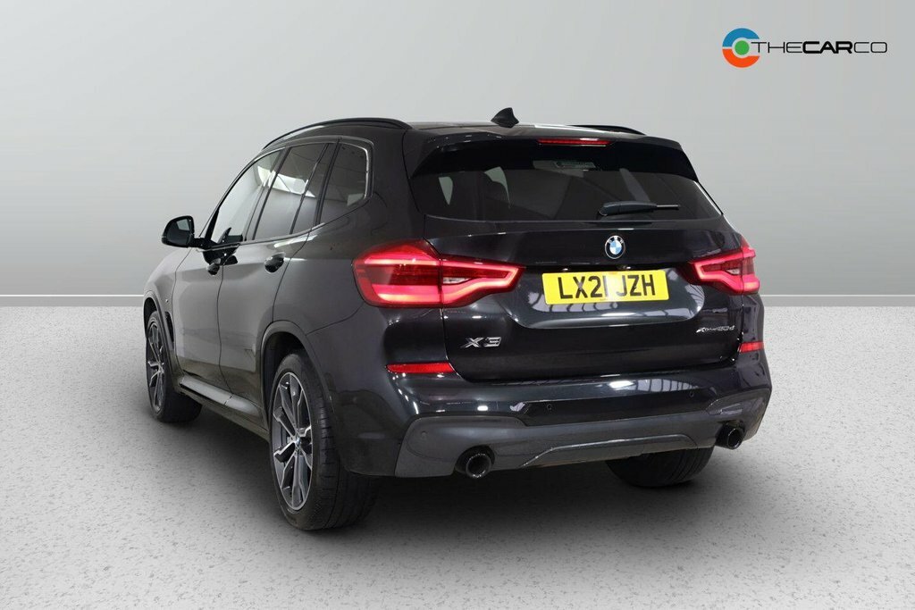 BMW X3 2L M Sport LX21JZH Black #4