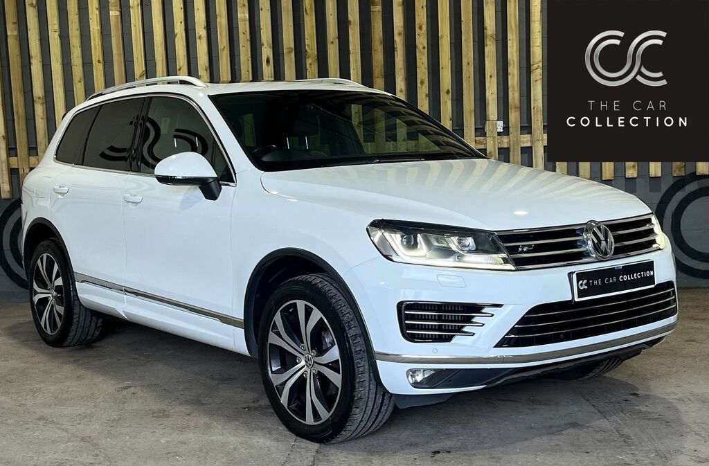 Volkswagen Touareg 3.0 Tdi V6 Bluemotion Tech R-line Suv T White