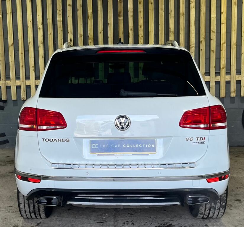 Volkswagen Touareg 3.0 Tdi V6 Bluemotion Tech R-line Suv T BG66RCO White #6