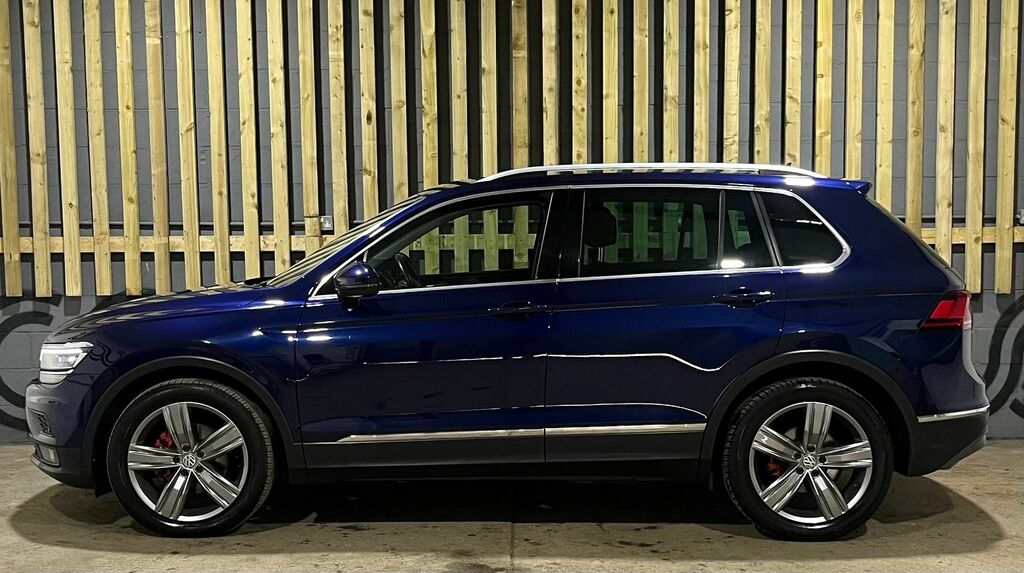 Volkswagen Tiguan 2.0 Tdi Sel Suv Dsg Euro 6 Ss 150 P VA67FSG Blue #4