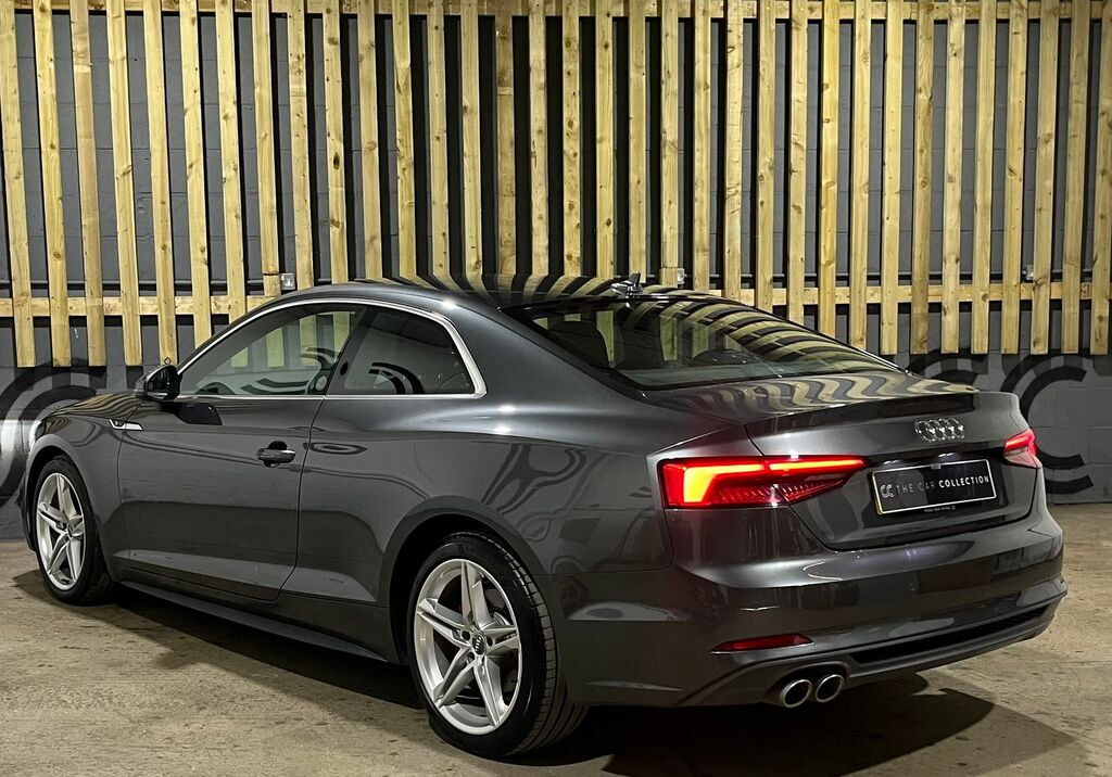 Audi A5 2.0 Tdi S Line Coupe S Tronic Quattro E KY17LZP Grey #5