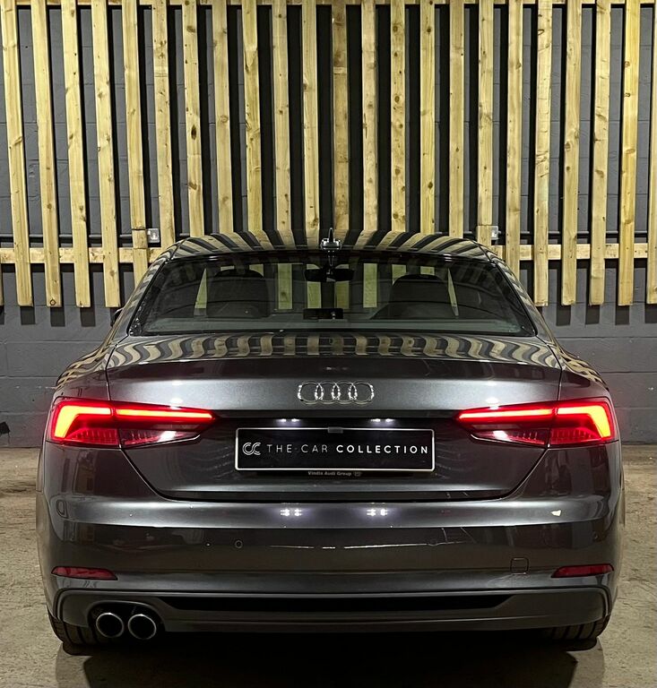 Audi A5 2.0 Tdi S Line Coupe S Tronic Quattro E KY17LZP Grey #6