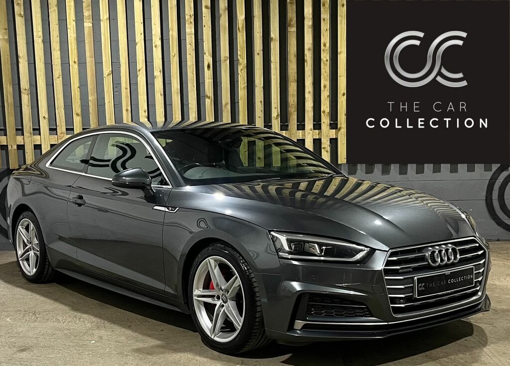 Audi A5 2.0 Tdi S Line Coupe S Tronic Quattro E Grey