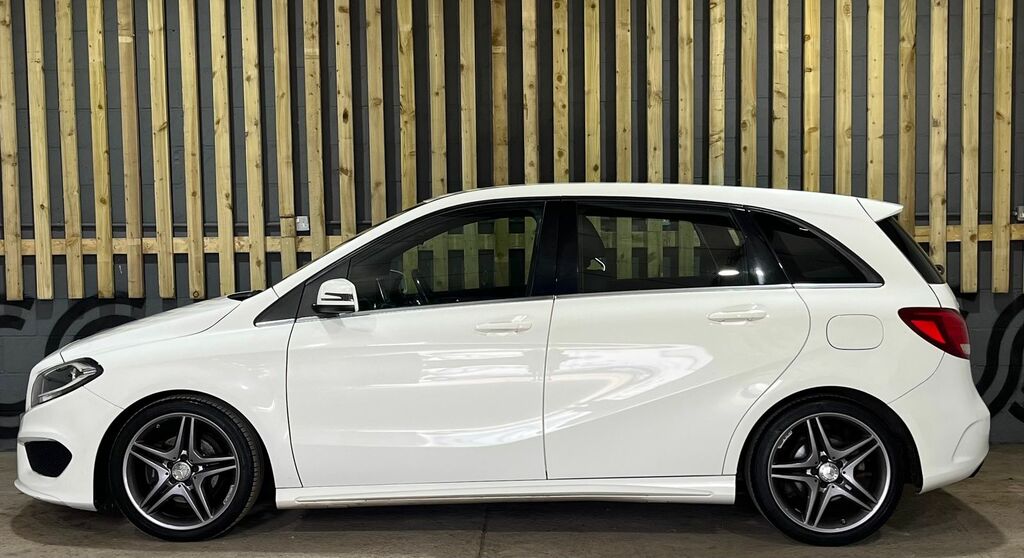 Mercedes-Benz B Class 2.1 B200 Cdi Amg Line Mpv 7G-dct Euro 6 White #4