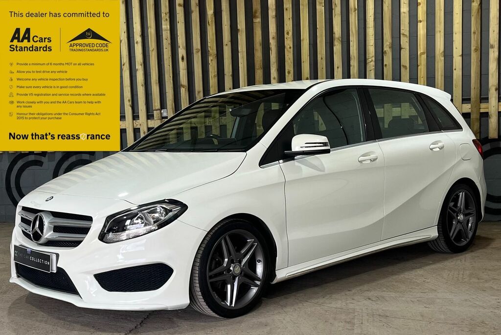 Mercedes-Benz B Class 2.1 B200 Cdi Amg Line Mpv 7G-dct Euro 6 White #3