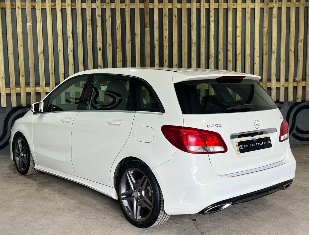 Mercedes-Benz B Class 2.1 B200 Cdi Amg Line Mpv 7G-dct Euro 6 White #5
