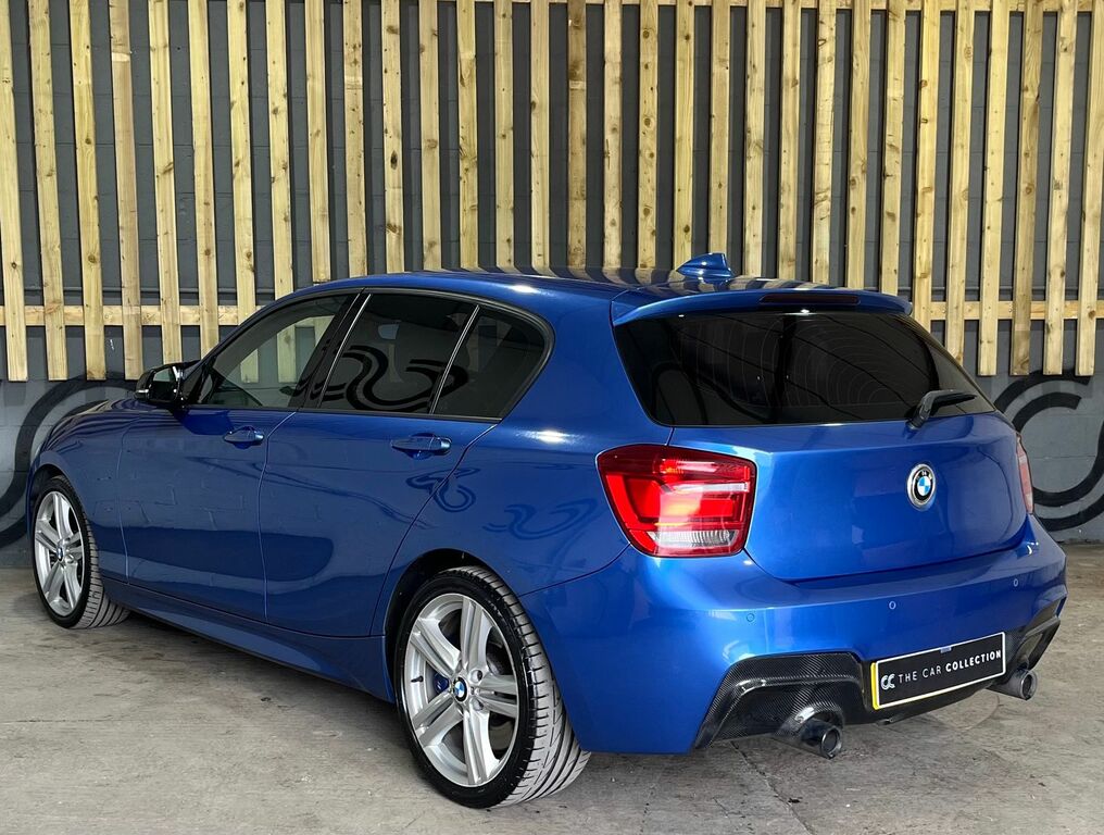 BMW 1 Series 2.0 118D M Sport Hatchback Euro YG62NXY Blue #5