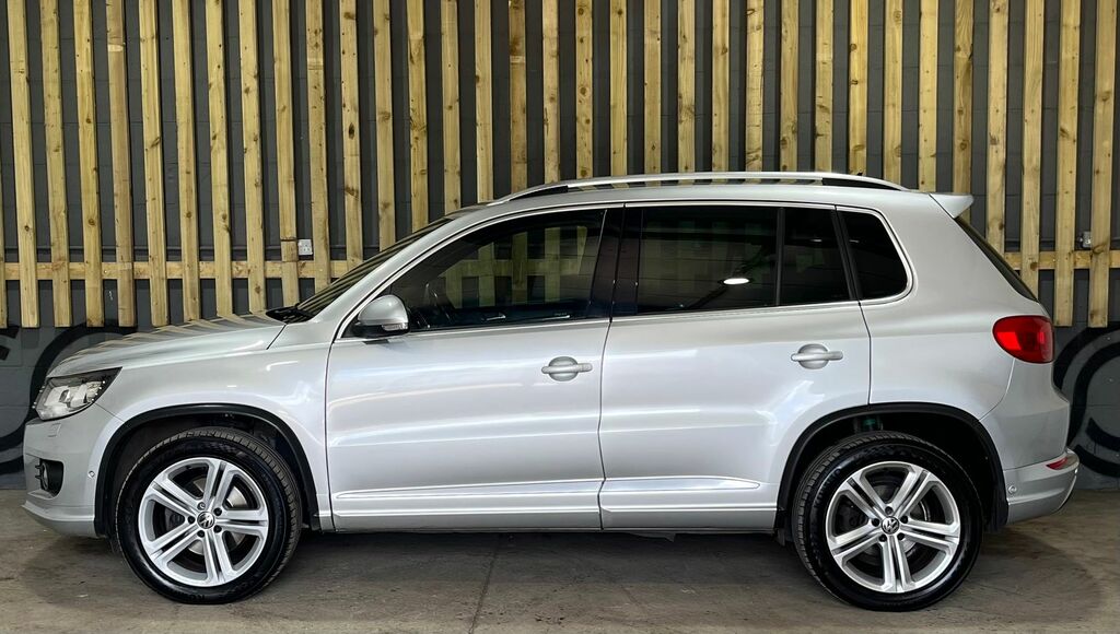 Volkswagen Tiguan 2.0 Tdi Bluemotion Tech R-line Suv Dsg FT63HTY Silver #4