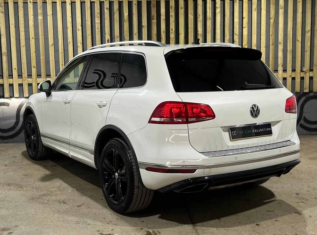 Volkswagen Touareg 3.0 Tdi V6 Bluemotion Tech R-line Plus Suv Die GU17YTY White #5