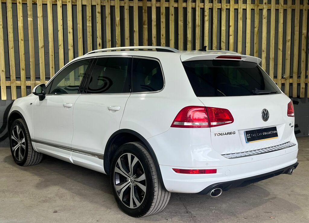 Volkswagen Touareg 3.0 Tdi V6 Bluemotion Tech R-line Suv T GX14FWJ White #5
