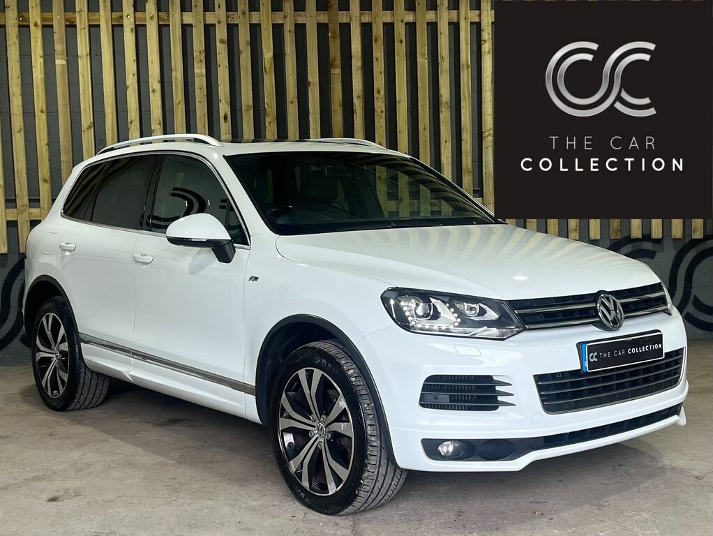 Volkswagen Touareg 3.0 Tdi V6 Bluemotion Tech R-line Suv T White