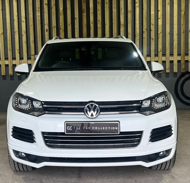 Volkswagen Touareg 3.0 Tdi V6 Bluemotion Tech R-line Suv T GX14FWJ White #2