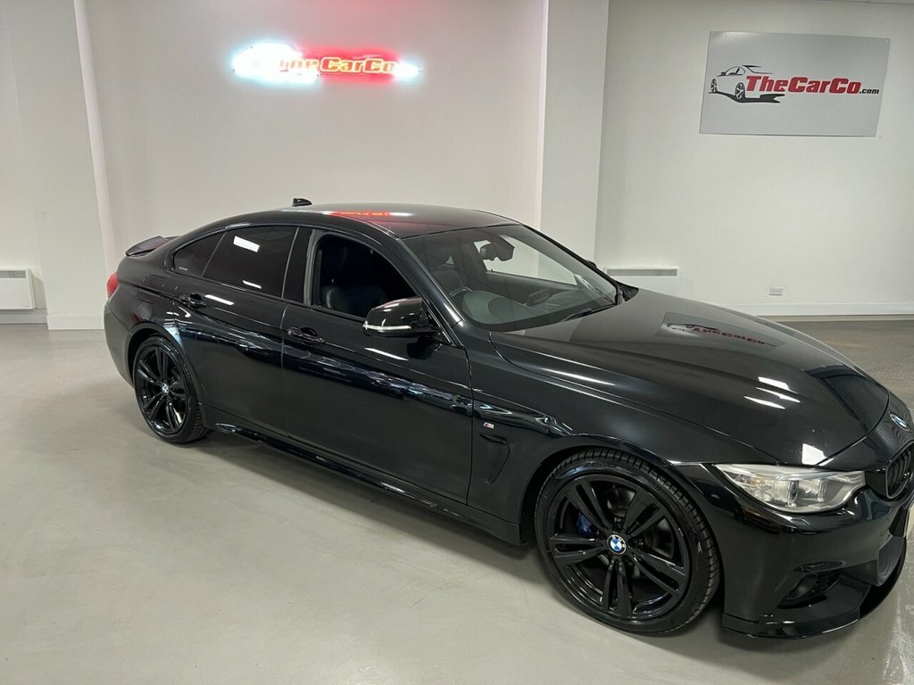 BMW 4 Series Gran Coupe Hatchback PY16OMG Black