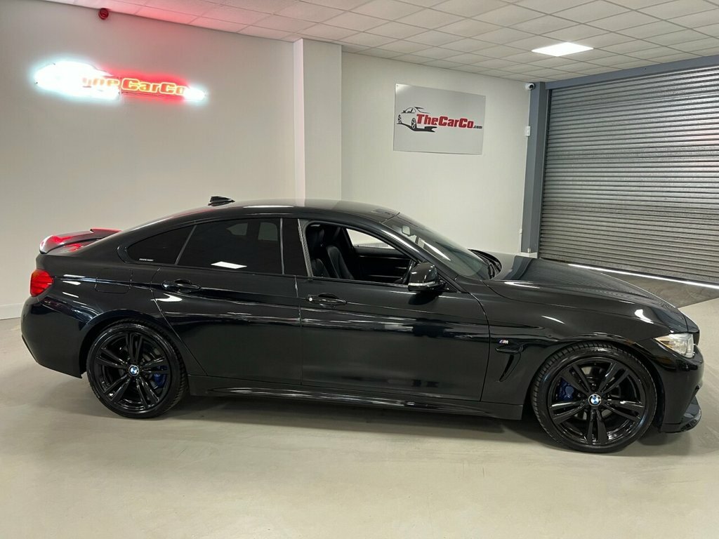 BMW 4 Series Gran Coupe Hatchback PY16OMG Black #2