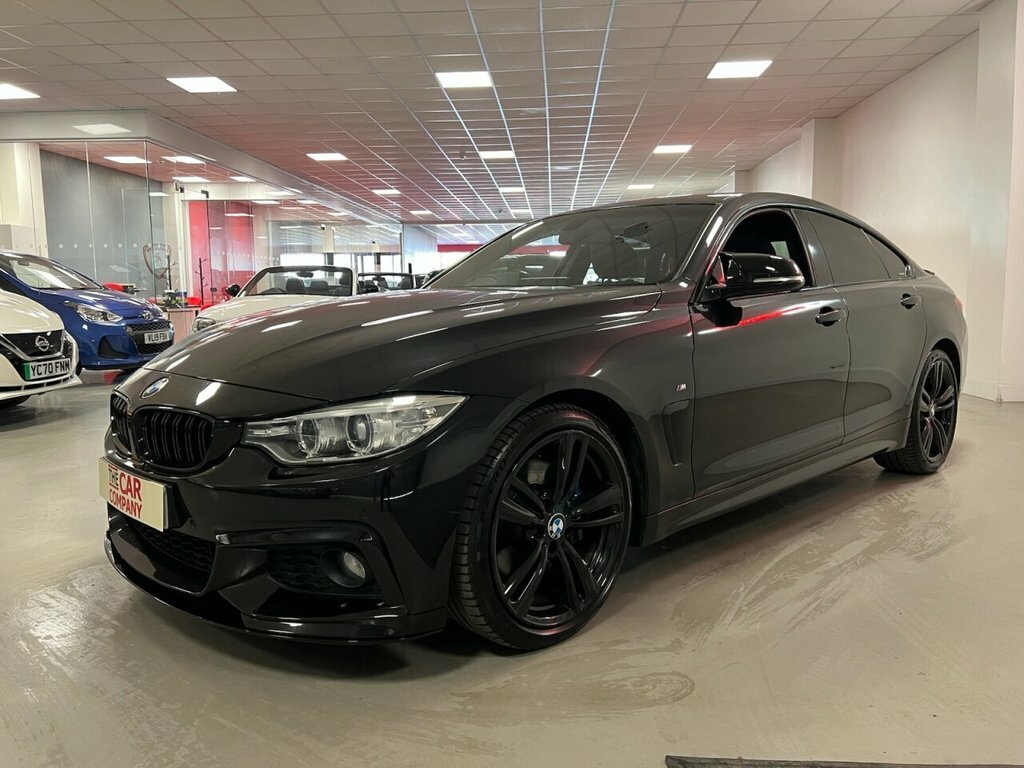 BMW 4 Series Gran Coupe Hatchback PY16OMG Black #4