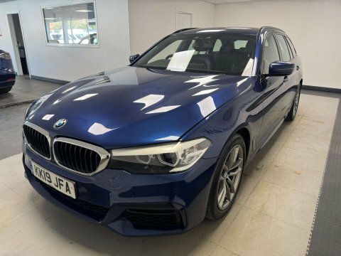 BMW 5 Series 2019 19 2.0 KK19JFA Blue #5