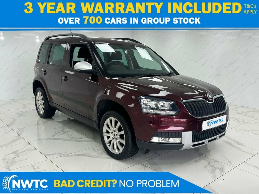 Skoda Yeti 1.2L Se Red