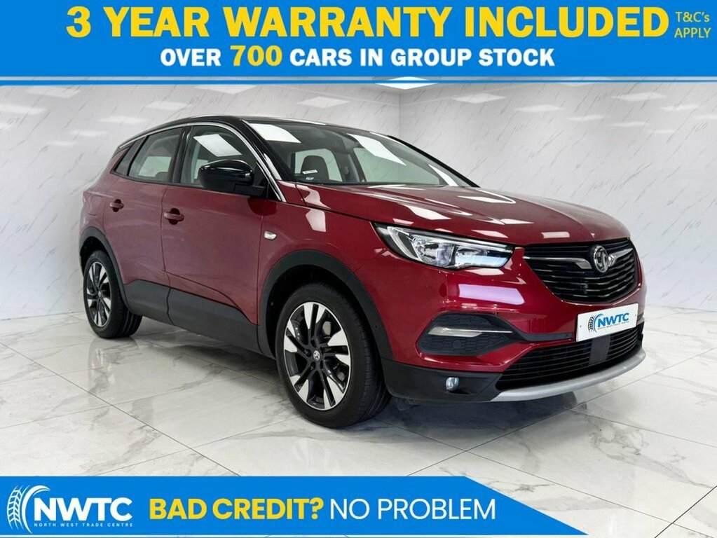 Vauxhall Grandland X 1.5L Sport Nav Red