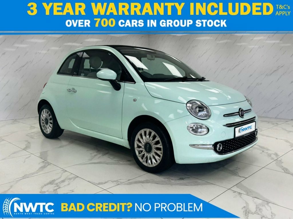 Fiat 500C 1.2L Lounge Green