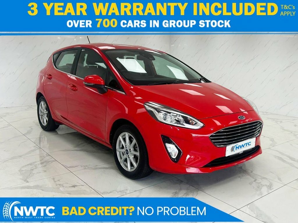 Ford Fiesta 1L Zetec WJ67YWW Red